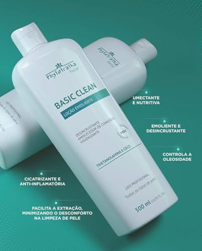 Phytotratha Loção Emoliente Trietanolamina e Coco 500ml - 100 aplicações