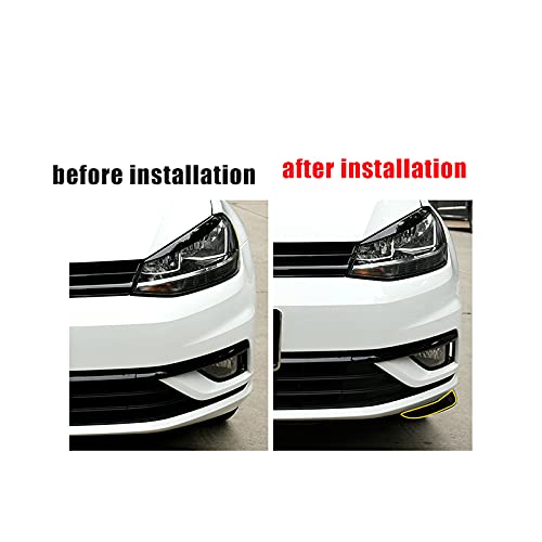 per Golf 7.5 7.5 2018-2020 Auto Paraurti Labbro Paletta Laterale Circondare Spoiler