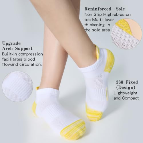 Ankle Socks Womens/Men 6-12Pairs,Thin Low Cut No Show Lightweight - Image 5