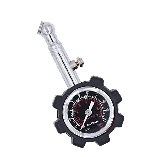 Digital Reifendruckmesser, Asudaro Reifendruckprüfer Hochpräzises Reifendruckmessgerät Digitaler Reifen Druck Überwachung Werkzeug Reifen Luftdruckprüfer Meter Tester für LKW Auto Motorrad,Schwarz