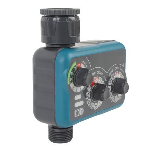 Minuterie d'eau à 3 cadrans AUNMAS pour irrigation de jardin en ABS