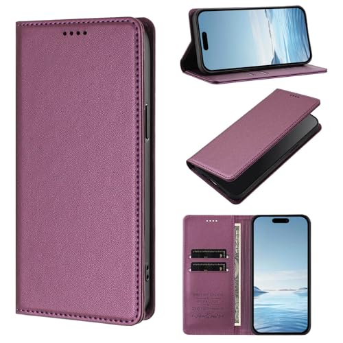 WOWUDI �Ή� Xiaomi POCO F5 / Redmi Note 12 Turbo 5G �p �蒠�^�P�[�X RFID�X�L�~���O�h�~ 2���J�[�h���[�{�D���� �}�O�l�b�g���� �X�^���h�@�\ 360°�ی� PU���U�[ �~���y�����̍���TPU�z�X�}�z�P�[