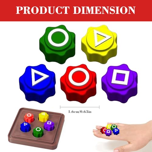 PUTUODA Gonggi Koreanisches Spielzeug zum Steinefangen, Gonggi 5er-Set, Klassisches Gong Gi Spiel, Koreanisches Gonggi-Spiel, Jack Stone Kieselstein-Set, Educational Toy for Family Activity (A)