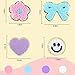 GAMYPET Chenille Letter Patches Self Adhesive Stickers for DIY – 136 Pcs Fuzzy Cute Varsity Patches Embroidery Jackets, Jeans Patches Gift Bag Decoration