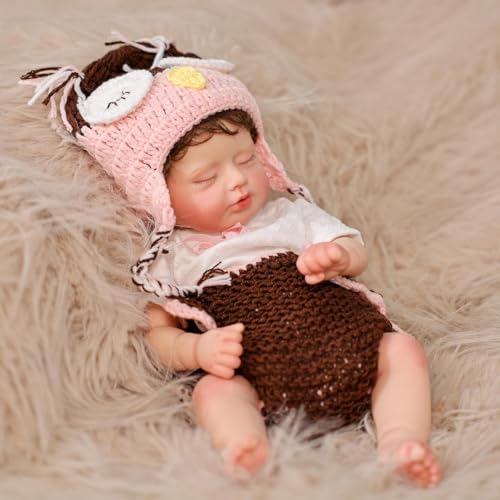 Muñeca Bebé Realista de Silicona 40 cm con Accesorios miniatura 5