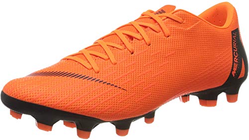 Nike Vapor 12 Academy MG, Zapatillas de Deporte Unisex Adulto, Multicolor (Total Orange/Black-T 810), 44.5 EU