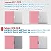 iBenzer Macbook Pro 13 Inch Case 2012-2015, Soft Touch Hard Case Shell Cover with Keyboard Cover Screen Protector for Apple MacBook Pro 13 with Retina Display A1425 1502, Pink, MMP13R-PK+2A