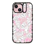 CASETiFY インパクトリングスタンド MagSafe対応 iPhone 15 ケース [MIL規格準拠 (3x MIL-STD-810G) / 2mからの落下試験をクリア / MagSafe に対応] - Sweetheart Mix - クリア ブラック