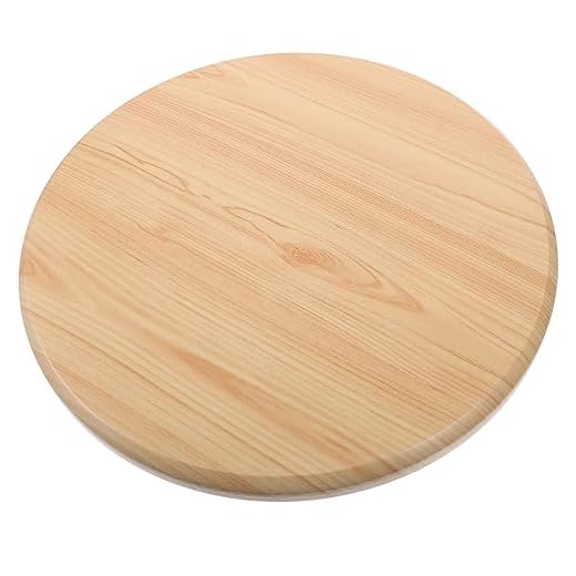 NUOBESTY Taburete De Madera Asientos De Repuesto Taburete Redondo De Madera Parte Superior Almohadilla para Silla Multifunción Parte De Asiento De Barra para Taburete De Cocina De Granja