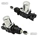 Saihisday 746-014 Power Door Lock Actuator Driver and Passenger Side Replacement Car Door Lock Actuator for Chevy GMC Cadillac Pontiac Pickup Truck (Pair of 2)