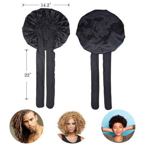 Bonnet Queen Silk Bonnet For Sleeping Satin Hair Bonnet Adjust Able Bonnet Pink Bonnets Sleep Bonnet For Women Girls Night Bonnets For Natural Curly Hair #TOP1