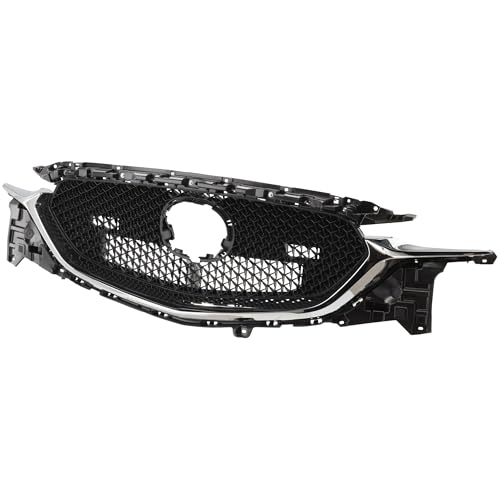 Garage-Pro Grille Assembly For Mazda CX-5 2017-2021 Textured Dark Gray