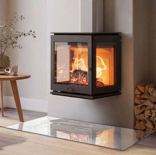 Placa impermeable de chimenea 120x60 cm ideal para salones rústicos con estufas de leña 5