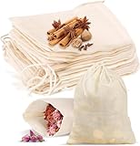 Photo Gallery wisejoy 50 sacchetti di cotone da 8 x 10 cm, in mussola di cotone con coulisse, piccoli sacchetti regalo in cotone, per gioielli, tè alla frutta, caffè, spezie Photo Gallery wisejoy 50 sacchetti di cotone da 8 x 10 cm, in mussola di cotone con coulisse, piccoli sacchetti regalo in cotone, per gioielli, tè alla frutta, caffè, spezie
