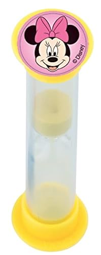 Girl Themed Licensed 4Pc Bright Smile Oral Hygiene Bundles! Light Up Toothbrush, Toothpaste, Brushing Timer & Mouthwash Rinse Cup! Plus Dental Gift Bag & Tooth Saver Necklace! … (Minnie Mouse) #TOP3