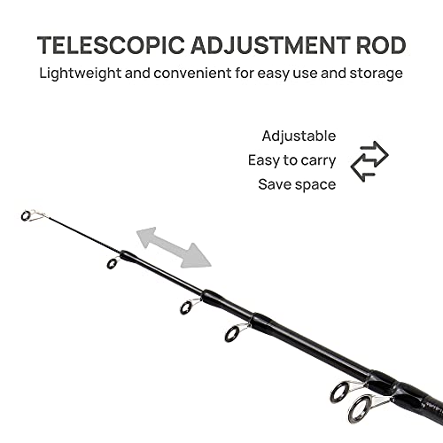 REAWOW Baitcasting canna da pesca e mulinello