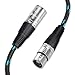 Produktbild Ultra HDTV 1m XLR HiFi Audio Kabel  XLR Stecker auf Buchse  Robuste Metallstecker mit Einrast-Mechanik & Knickschutz  Premium Nylonmantel  Ideal für Mikrofone, Mischpulte, Audio-Interfaces
