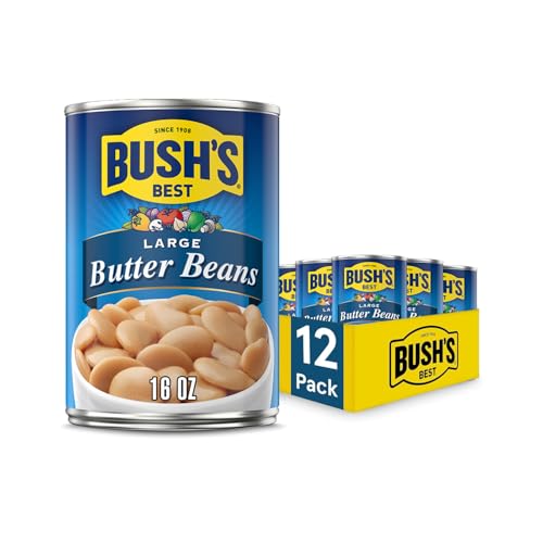 BUSH'S BEST 16 oz Canned Large Butter Beans