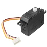 25g Plastic Servo Steering Gear Servo for Wltoys 1/12 12428 12423 RC Car Truck Model Steering RC Car