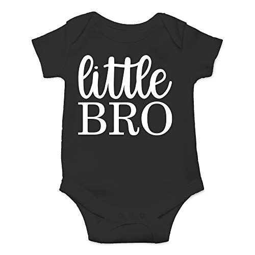 Image of CBTwear Little Bro - Baby Clothes - Funny Newborn Bodysuit Outfits for Boys