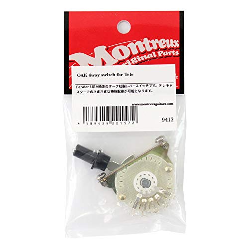Montreux OAK 4way switch for Tele No.9412 �Z���N�^�[�X�C�b�`