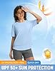 baleaf Women's Short Sleeve Sun Protection Shirts Moisture Wicking Quick Dry Workout Top for Hiking Running UPF 50+ #3