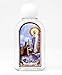 Lourdes holy water oval plastic bottle with colorful image