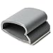 HellermannTyton 151-00667 WAC Adhesive Cable Clamp.75? Max. Bundle Dia, PVC, Gray, 500/pkg