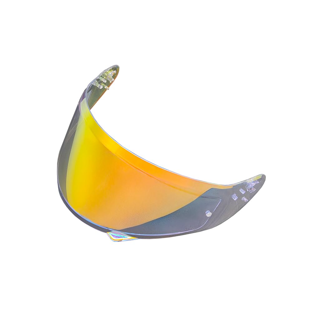 Motocicleta Protector solar V16 for casco MT Atom, visera Sv (plateado, for uso diurno)