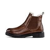 Material exterior: sintético MARCO TOZZI 2-2-26870-25 Chelsea Boot, Botas para Nieve Mujer, Cognac Ant.COM, 37 EU