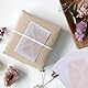 WYYFXY® 50 Stück Transparente Briefumschläge 125 × 185 mm Kuvert Transparente Umschläge Ohne Fenster Envelopes Durchsichtig Briefkuvert Hochzeit, für Grußkarte Postkarte Einladungen