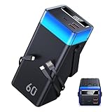 Sécurité & fiabilité :La batterie externe Un pack de batteries de haute qualité, des batteries intégrées de qualité et un système de sécurité Multiprotect complet, comprenant une protection contre les surcharges, les courts-circuits, un contrôle de la température et plus encore, garantissent une protection totale pour vous et vos appareils.