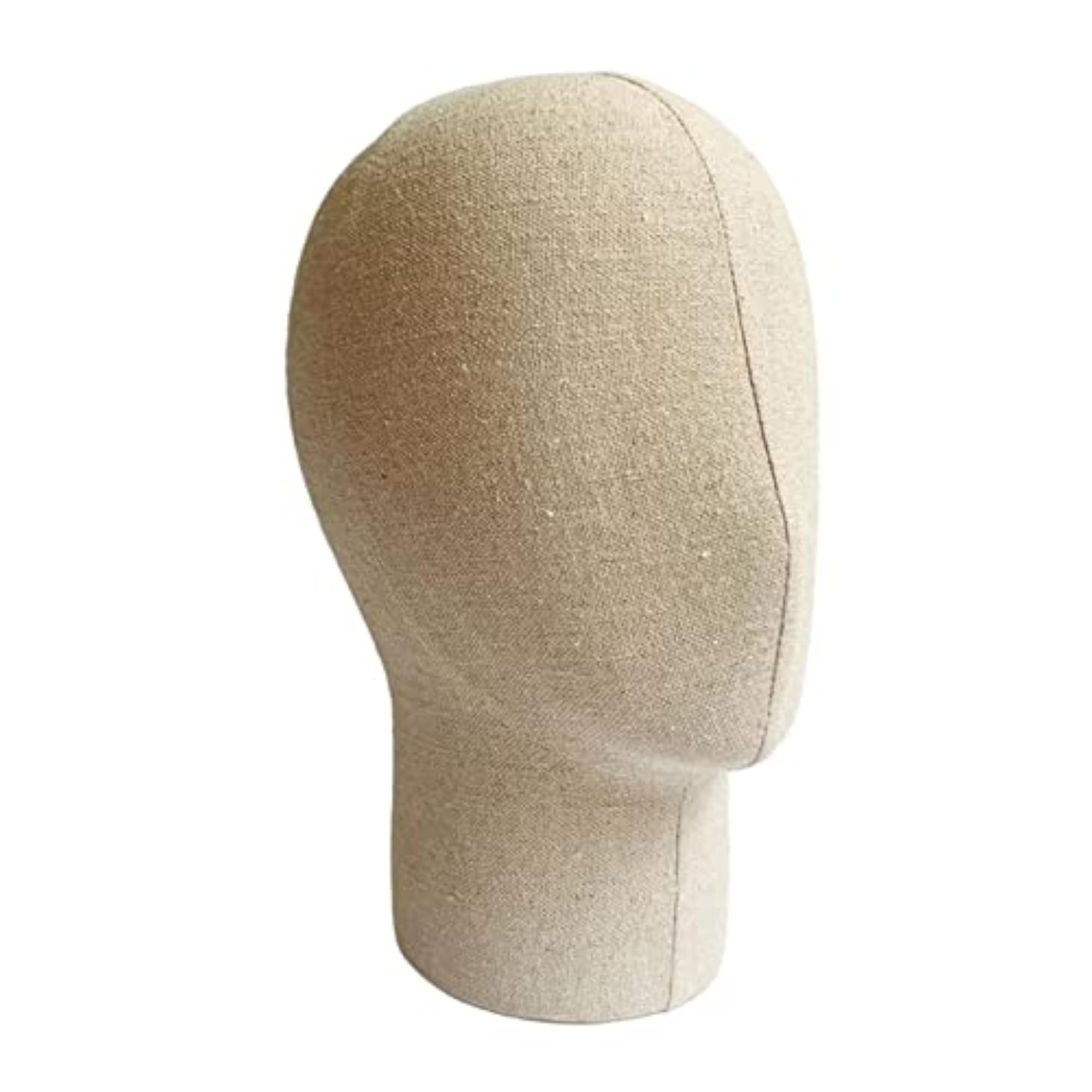 Linen Mannequin Head for Wig Display