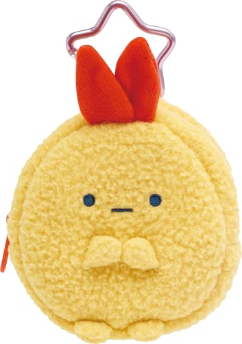 Mini bolsa de felpa Sumikko Gurashi CA70501 original de cola de furano de camarón