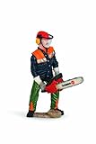 waldarbeiter  SCHLEICH 13462 - Waldarbeiter mit Motorsäge