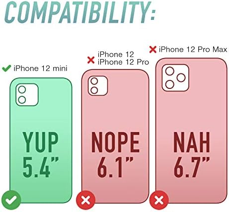 Miniatura 8 de Smartish - Funda delgada para iPhone 12 con textura Kung Fu Grip antideslizante ligera + protectora - Versión actualizada - Black Tie Affair