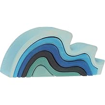 GRIMMS Puzzle Water Waves Blue, 1 EA
