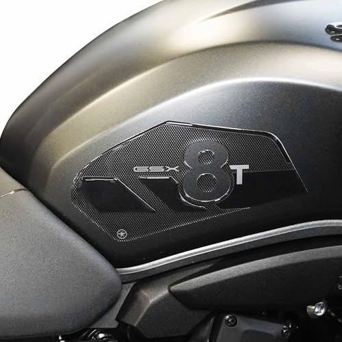 Autocollants gel 3D protections latérales réservoir labelbike contre usure pour Suzuki GSX-8T