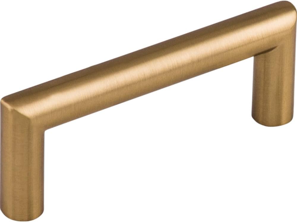 Top Knobs - TK940HB - Kinney Pull 3" - Honey Bronze - Lynwood Collection