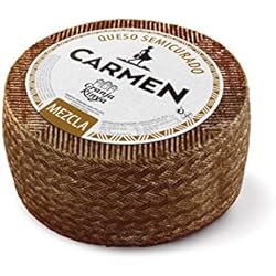 Queso de Vaca y Oveja Semicurado Pieza 3Kg Aprox. Carmen