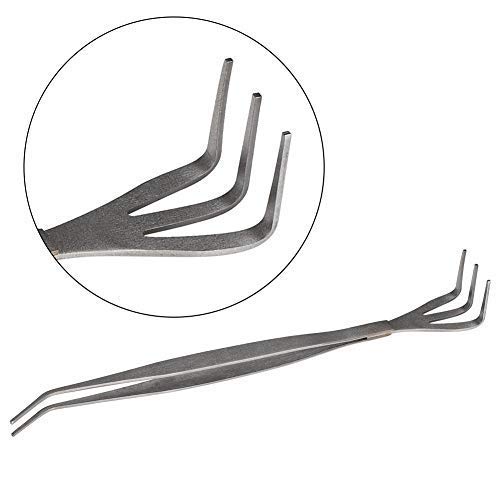 2 In 1 Stainless Steel Bonsai Tools Gardening Tool Root Rake Tweezers For Bonsai Planter #TOP2