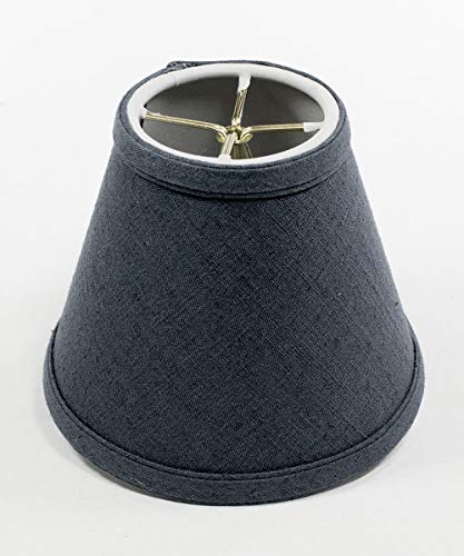 3X6X5 Textured Slate Blue Chandelier Lampshade - Perfect For Chandeliers, Foyer Lights, And Wall Sconces -Small, Blue #TOP1