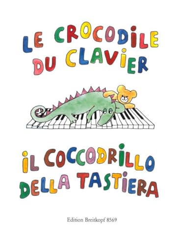 Le crocodile du clavier piano livre apprentissage enfant