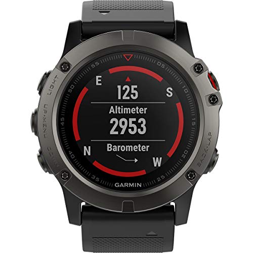 Garmin Fenix&reg; 5X Saphir Multisport-GPS-Uhr in Einheitsgr&ouml;&szlig;e
