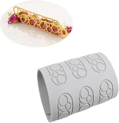 Miniatura 4 de Molde de silicona hueco 3D Moldes de silicona para chocolate, decoración de tartas de azúcar, forma geométrica, molde de caramelo, parte superior de