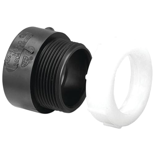 NIBCO Fig No U5801-7, 1-1/2 in. ABS DWV Trap Adapter Hub x Slip Joint