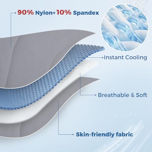 downluxe Cooling Comforter, Cooling Blankets for Hot Sleepers by downluxe - Used condition - Image 4