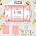 Pranski Pink 1st-99th Happy Birthday Party Decorations 18