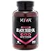 Kiva Black Seed Oil Capsules, 2000 mg per Serving- Organic, Cold-Pressed and RAW (90 Softgels)