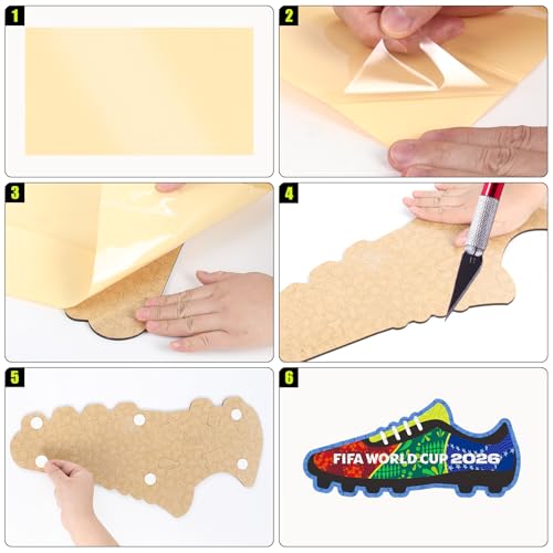 Image of FIFA World Cup 2026 Wooden Puzzles for Kids & Adults, FWC 26 Boot 200 Pieces, Unique Shape Jigsaw Puzzle, 5MM Thick, Officially Licensed Product, 17.7x8 Inch